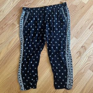 Old Navy Boho Cropped Pants